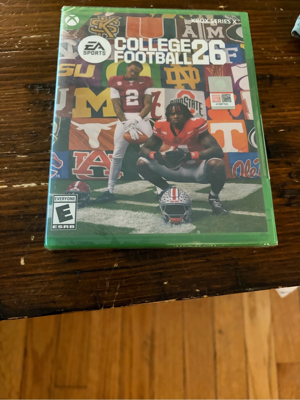 College Football 26F Xbox Series X Game - Green Case